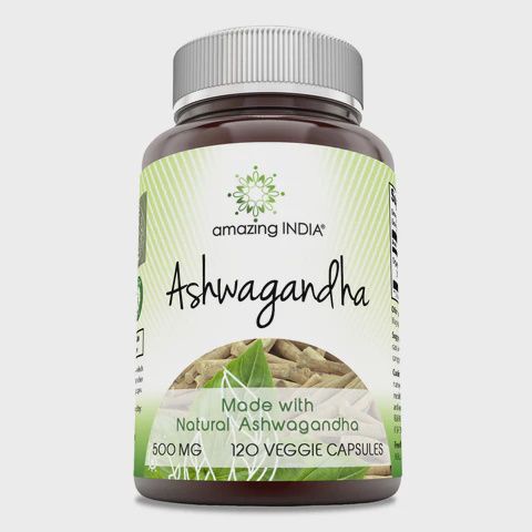 ASHWAGANDHA EXTRACT 500 MG, Size: 120 VEGCAPS