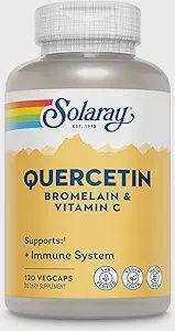QUERCETIN BROMELAIN &amp; VITAMIN C, Size: 120 VEGCAPS