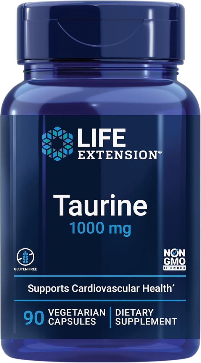 TAURINE 1000 MG, Size: 90 VEGCAPS