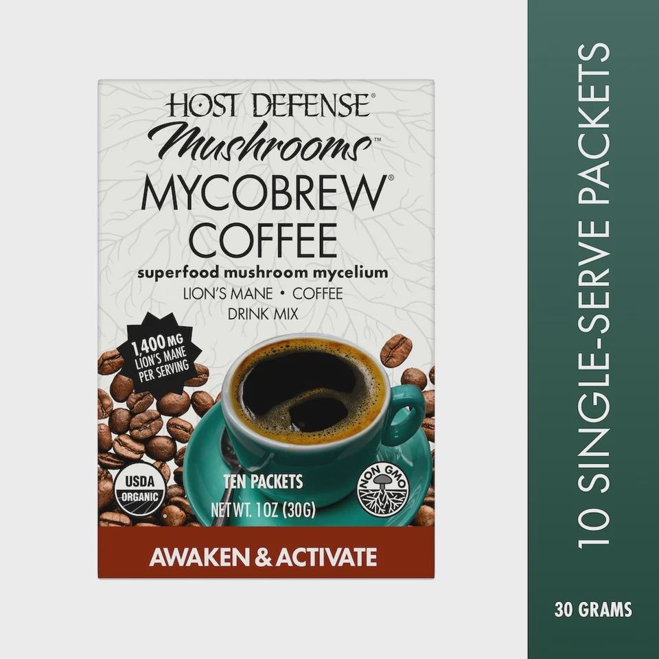 MYCOBREW COFEE W/ LION&#39;S MANE, Size: 1 OZ
