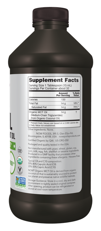ORGANIC MCT OIL