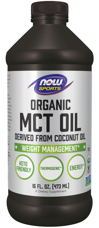 ORGANIC MCT OIL, Size: 16 FL OZ