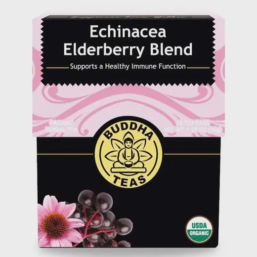 ECHINACEA ELDERBERRY BLEND, Size: 18 BAGS
