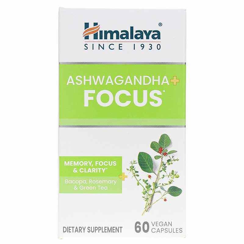 ASHWAGANDHA+FOCUS, Size: 60 VCAPS