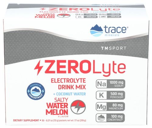 ZEROLYTE SALTY WATERMELON, Size: 30 - 0.27 OZ PACKETS