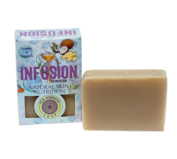 INFUSION ECZEMA &amp; PSORIASIS BODY SOAP, Size: 1 BAR