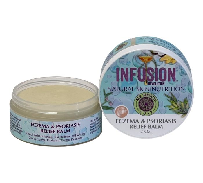 INFUSION ECZEMA AND PSORIASIS SPOT TREATMENT BALM, Size: 2 OZ
