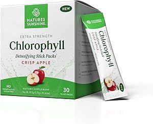 CHLOROPHYLL DETOX - CRISPY APPLE, Size: 30 - 2.25 G STICKS