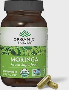 MORINGA GREEN SUPERFOOD, Size: 90 VEGCAPS