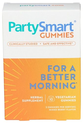 PARTY SMART GUMMIES, Size: 10 GUMMIES