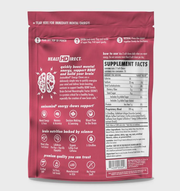 AMINOMIND BRAIN SUPPORT CHEW