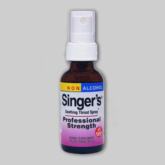 SINGER&#39;S PRO-STRENGTH THROAT SPRAY, Size: 1 FL OZ