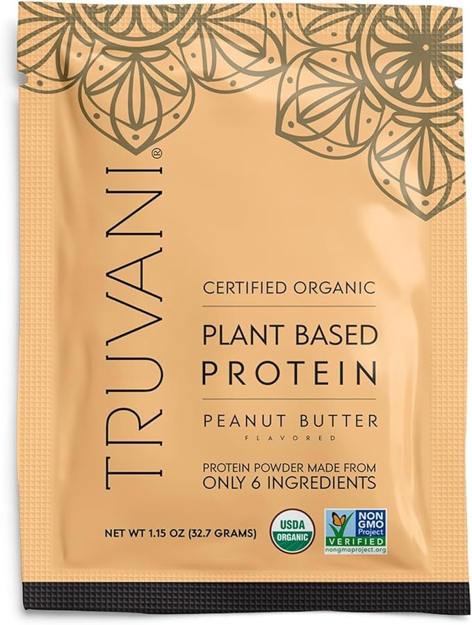 PLANT BASED PROTEIN POWDER, FLAVOR: PEANUT BUTTER, Size: 1 SERVING
