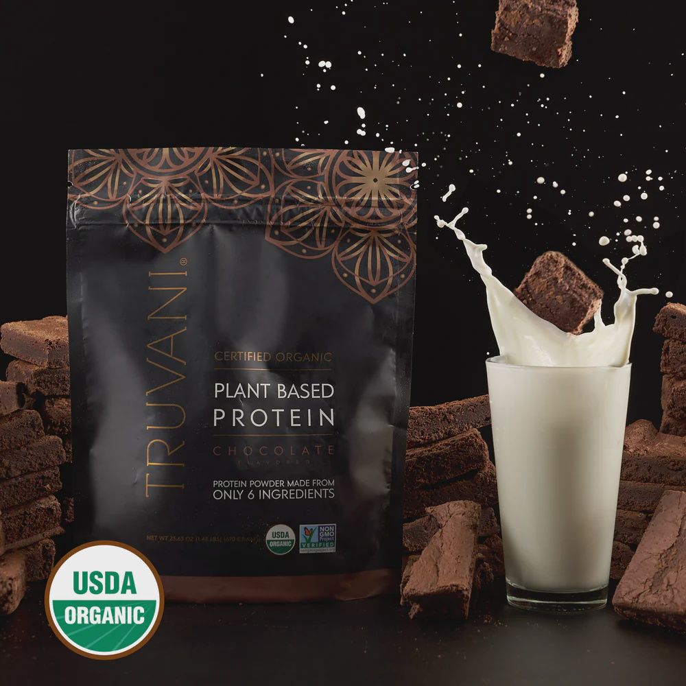 CERTIFIED ORGANIC PLANT BASED PROTEIN CHOCOLATE, Size: 23.63 OZ