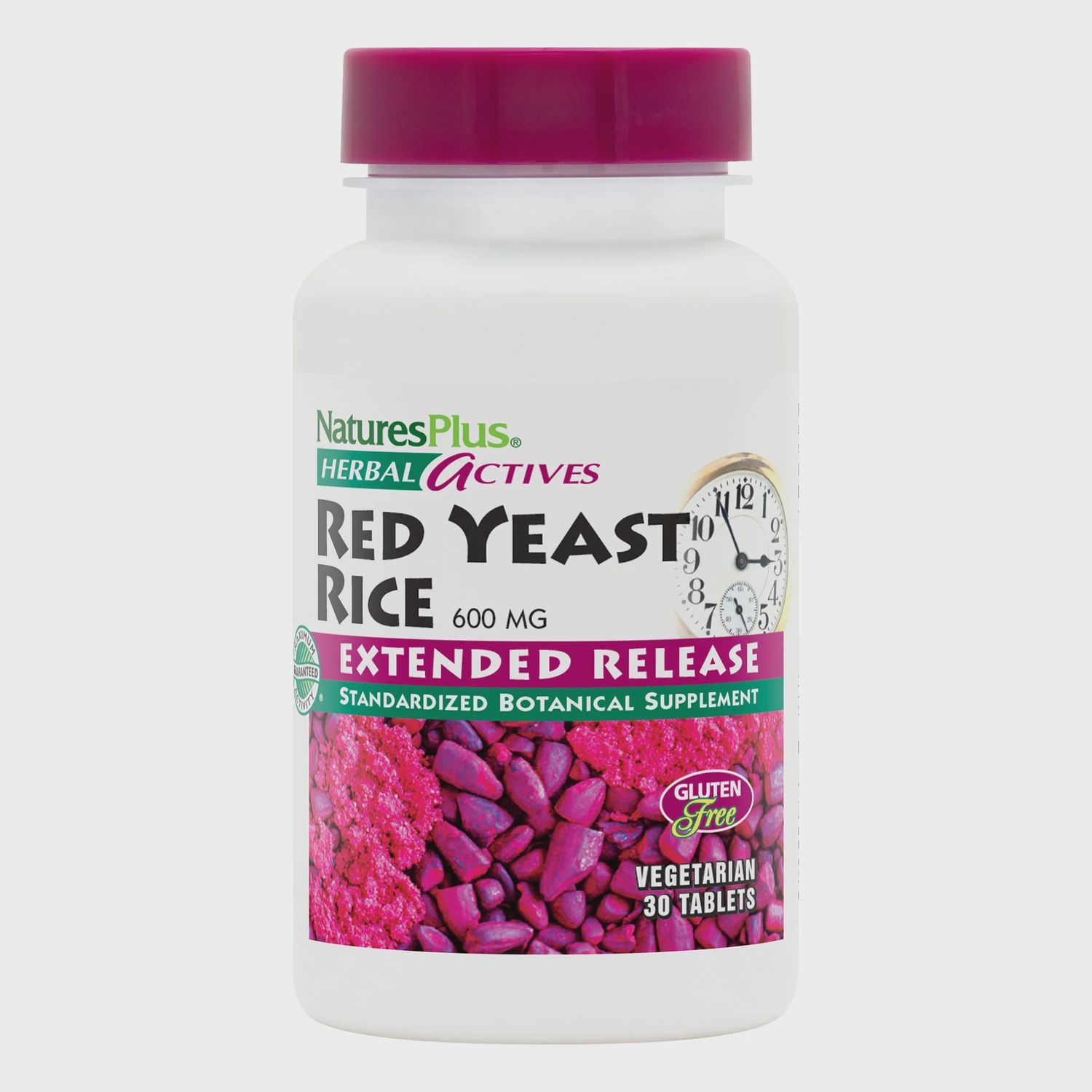 RED YEAST RICE EXTENDED RELEASE 600 MG, Size: 30 VEGTABS