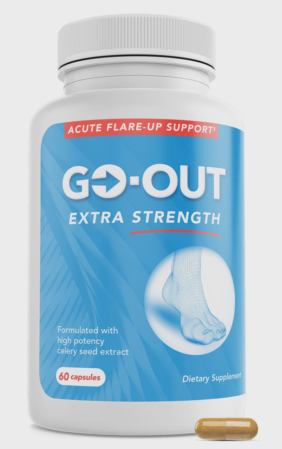 GO-OUT EXTRA STRENGTH, Size: 60 VCAPS