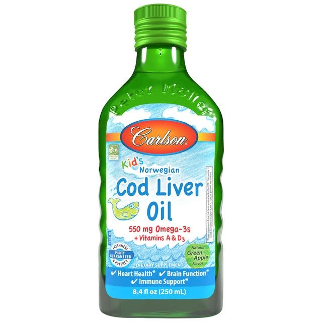 COD LIVER OIL FOR KIDS, Size: 8.4 FL OZ
