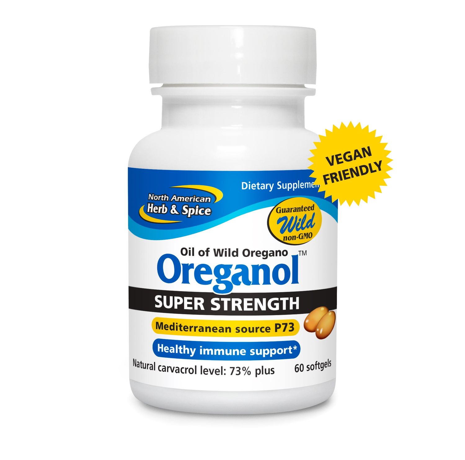 OREGANOL - SUPER STRENGTH, Size: 60 SOFTGELS