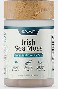IRISH SEA MOSS, Size: 60 CAPS