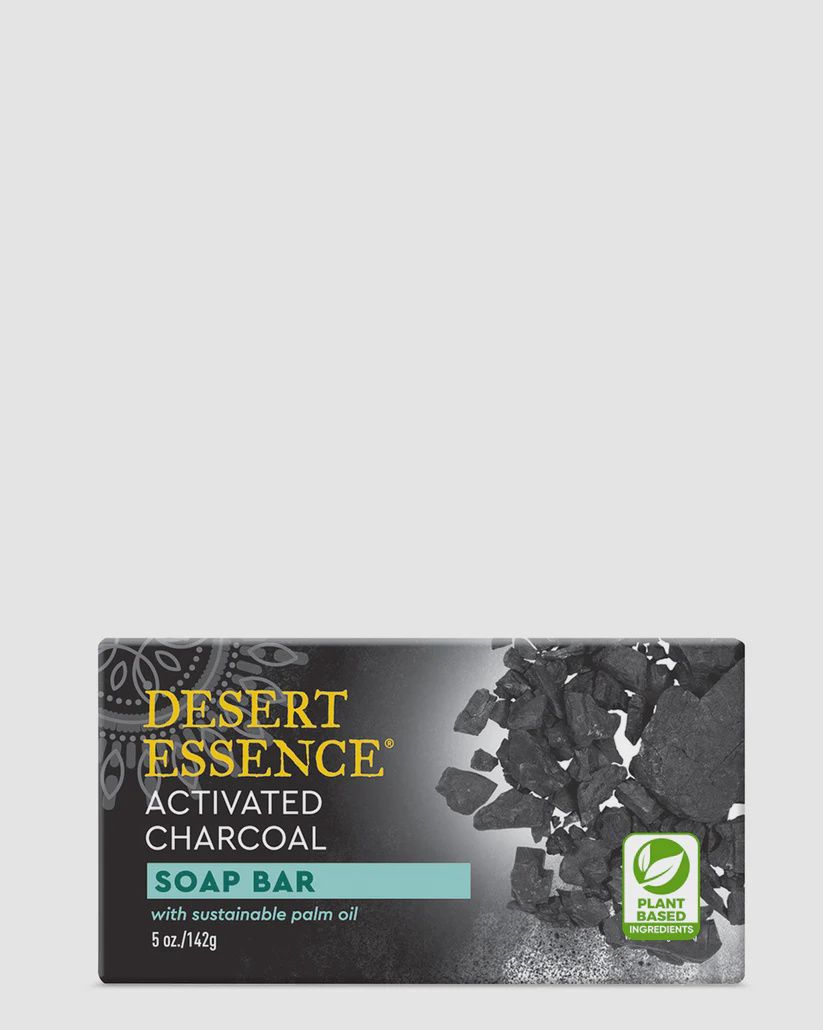 ACTIVATED CHARCOAL SOAP BAR, Size: 5 OZ