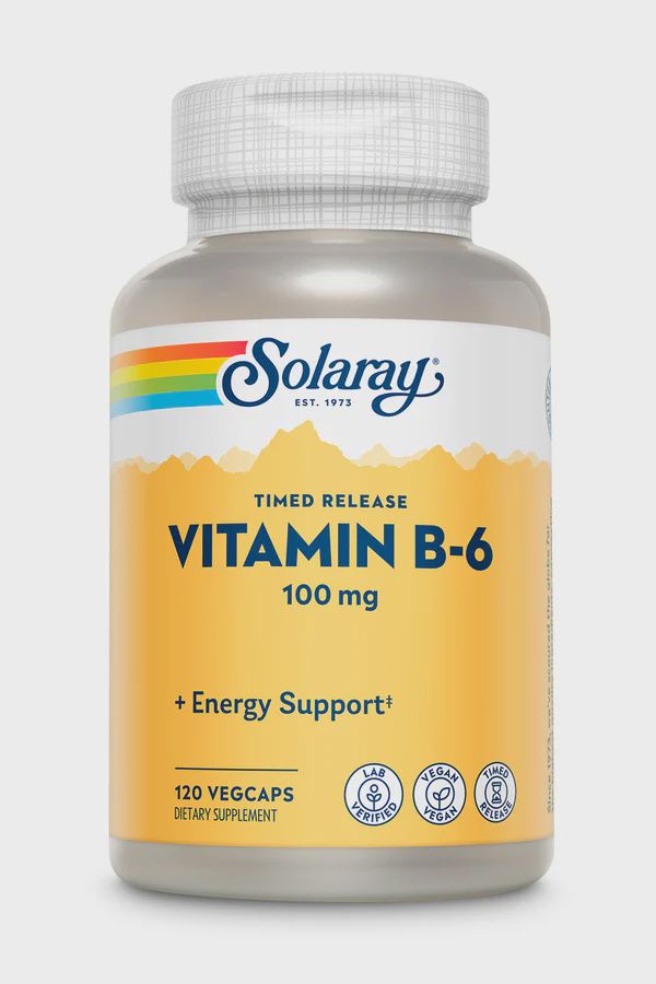 VITAMIN B-6 100 MG TIMED-RELEASE, Size: 120 VCAPS