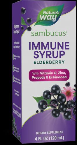 SAMBUCUS IMMUNE SYRUP ELDERBERRY, Size: 8 FL OZ