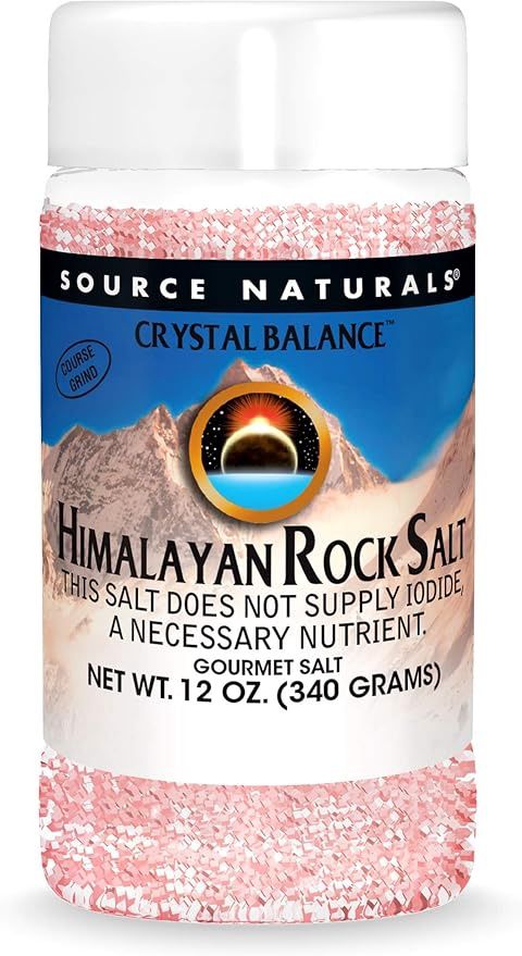 HIMALAYAN ROCK SALT - COARSE GRIND, Size: 12 OZ