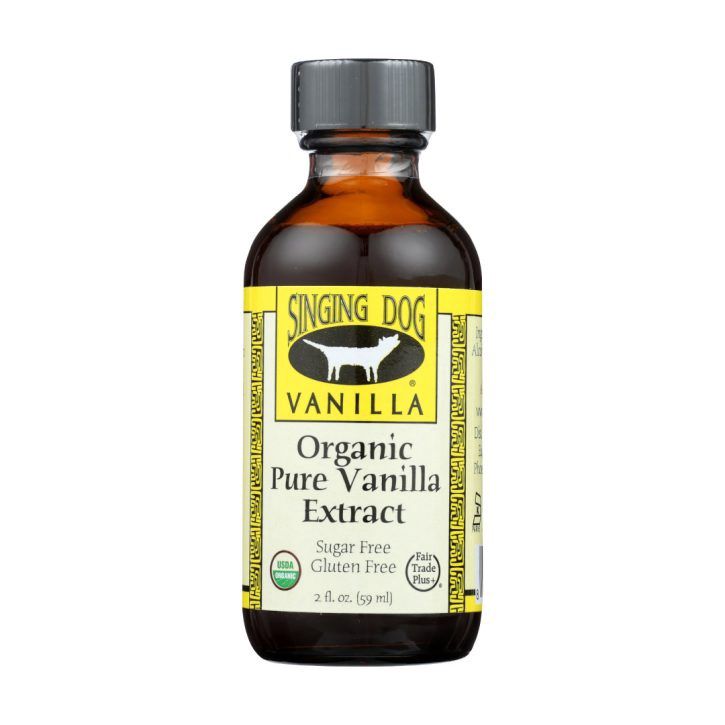 ORGANIC PURE VANILLA EXTRACT, Size: 2 FL OZ