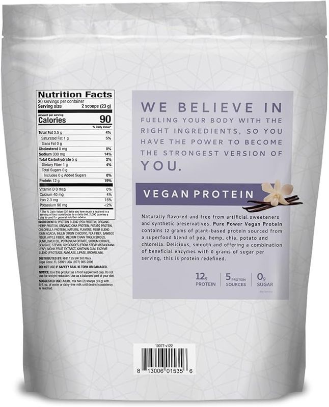PURE POWER VEGAN PROTEIN