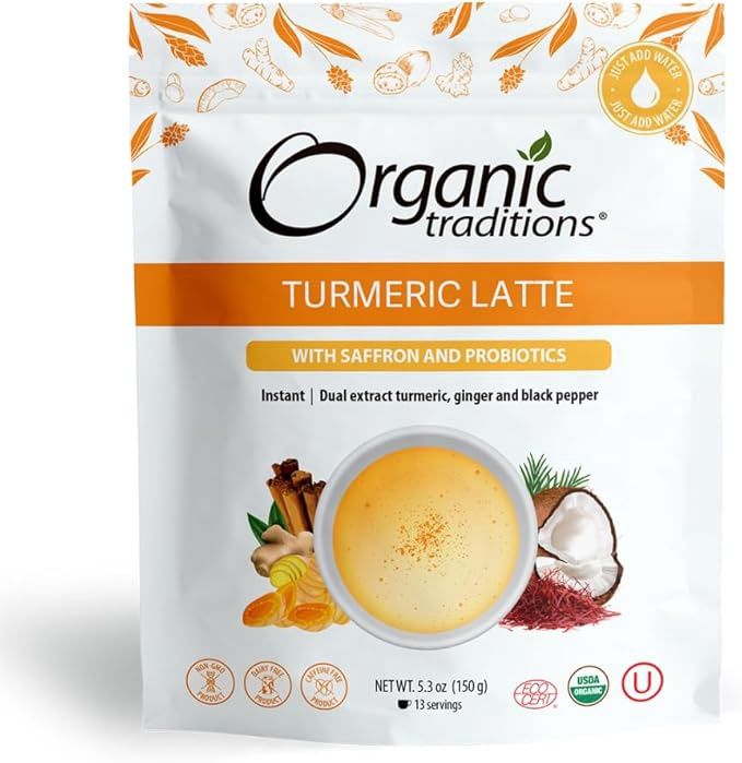 TURMERIC LATTE W/ SAFFRON, Size: 5.3 OZ