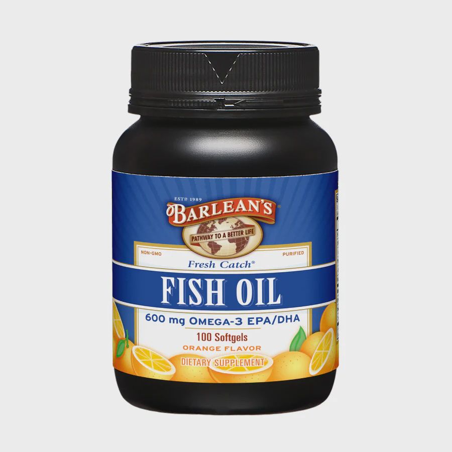 FISH OIL OMEGA-3  600 MG, Size: 100 SOFTGELS