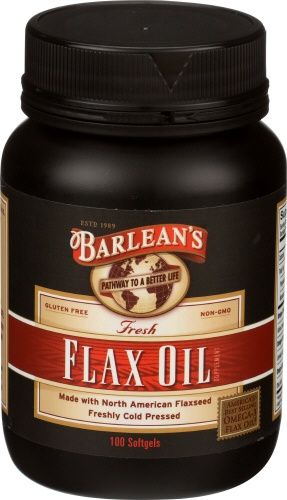 FRESH FLAX OIL, Size: 100 SOFTGELS