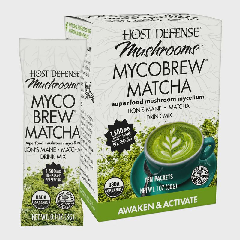 MYCOBREW MATCHA W/ LION&#39;S MANE
