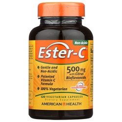 ESTER - C 500 MG, Size: 120 VEGCAPS