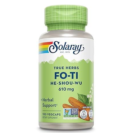 FO-TI (HE-SHOU-WU)610 MG, Size: 100 VCAPS