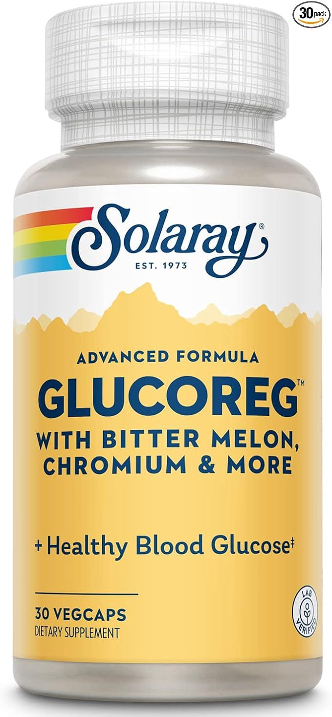 GLUCOREG W/ BITTER MELON, Size: 30 VEGCAPS
