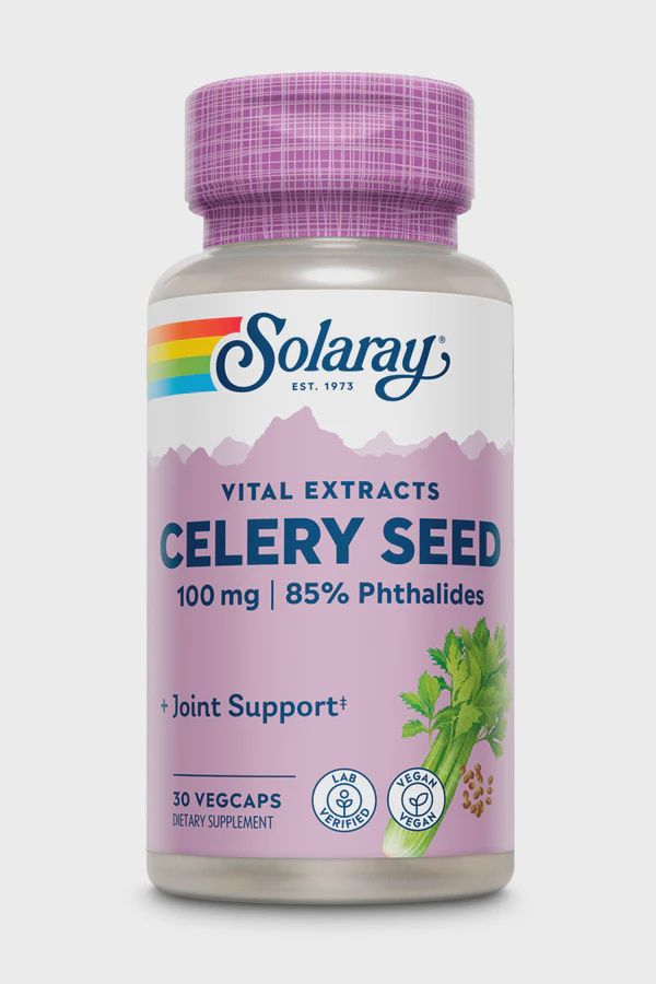 CELERY SEED EXTRACT 100 MG, Size: 30 VEGCAPS
