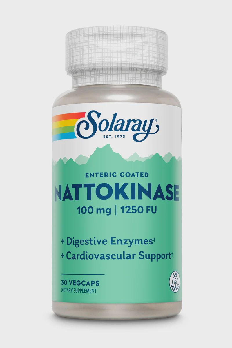 ENTERIC COATED NATTOKINASE 100 MG, Size: 30 VEGCAPS