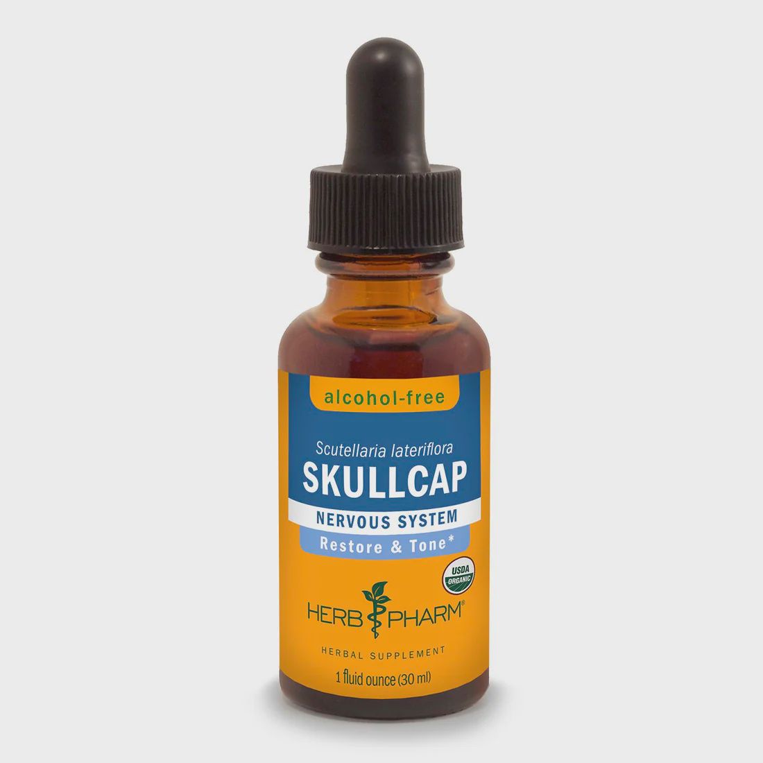 SKULLCAP EXTRACT ALCOHOL FREE, Size: 1 FL OZ
