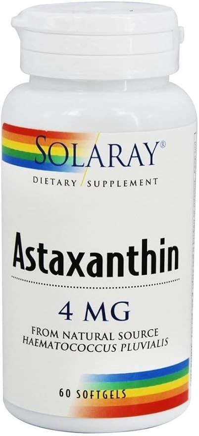 ASTAXANTHIN 4 MG, Size: 60 SOFTGELS