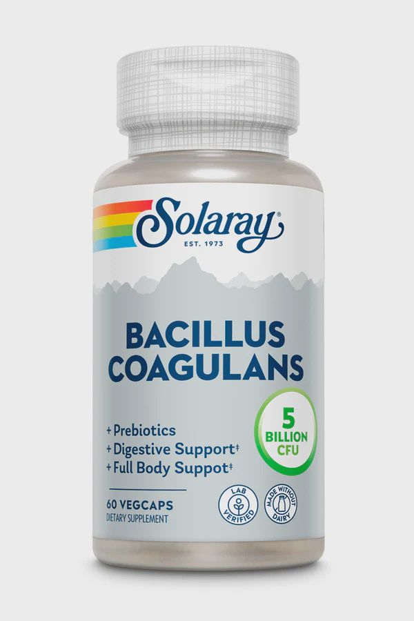 BACILLUS COAGULANS, Size: 60 VEGCAPS