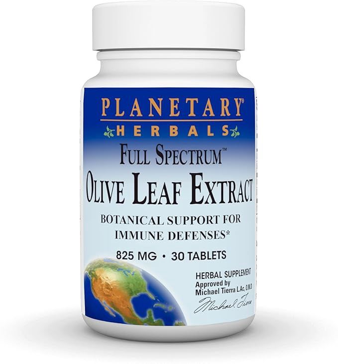 OLIVE LEAF EXTRACT 825 MG, Size: 60 TAB