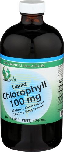 LIQUID CHLOROPHYLL 100 MG, Size: 16 FL OZ