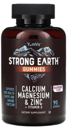 STRONG EARTH GUMMIES W/ ZINC, Size: 90 GUMMIES