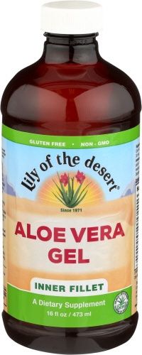 ALOE VERA GEL INNER FILLET, Size: 16 FL OZ