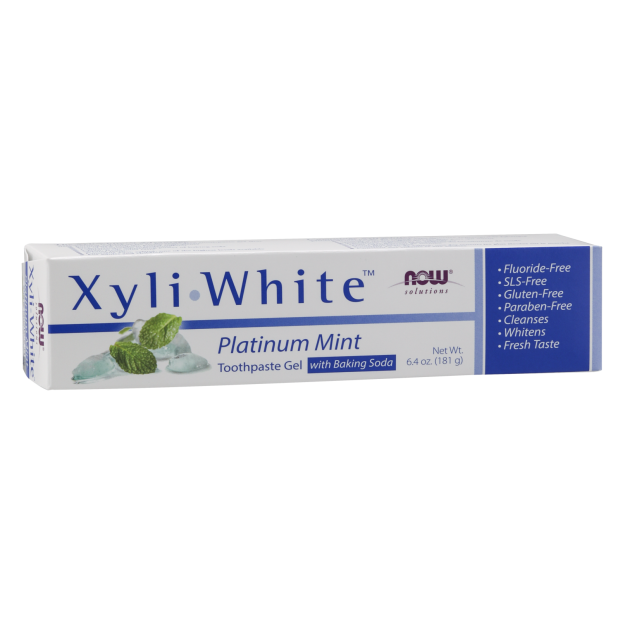 XYLI WHITE PLATINUM MINT TOOTHPASTE GEL, Size: 6.4 OZ