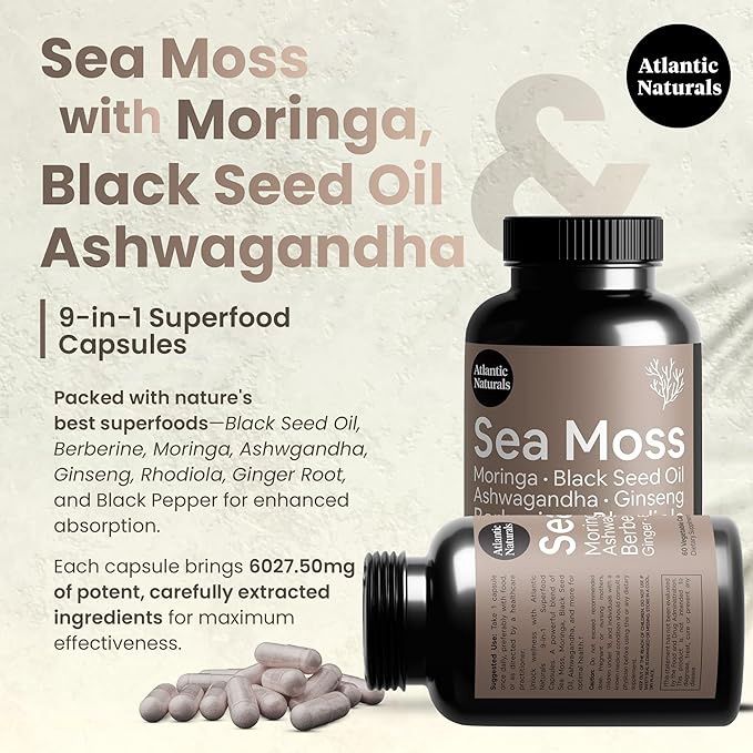SEA MOSS MORINGA 9 IN 1