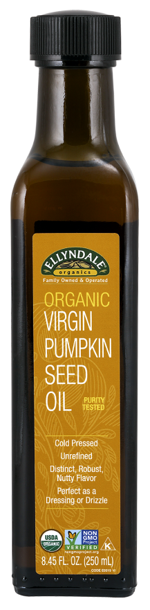 ORGANIC VIRGIN PUMPKIN SEED OIL, Size: 8.45 FL OZ