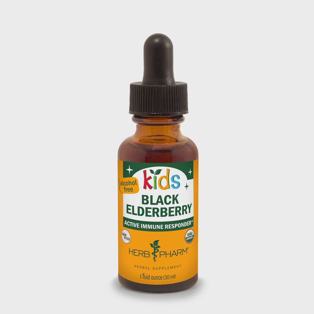 KIDS BLACK ELDERBERRY EXTRACT, Size: 1 FL OZ