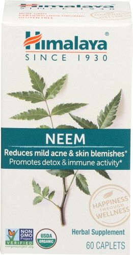 ORGANIC NEEM, Size: 60 CAPLETS